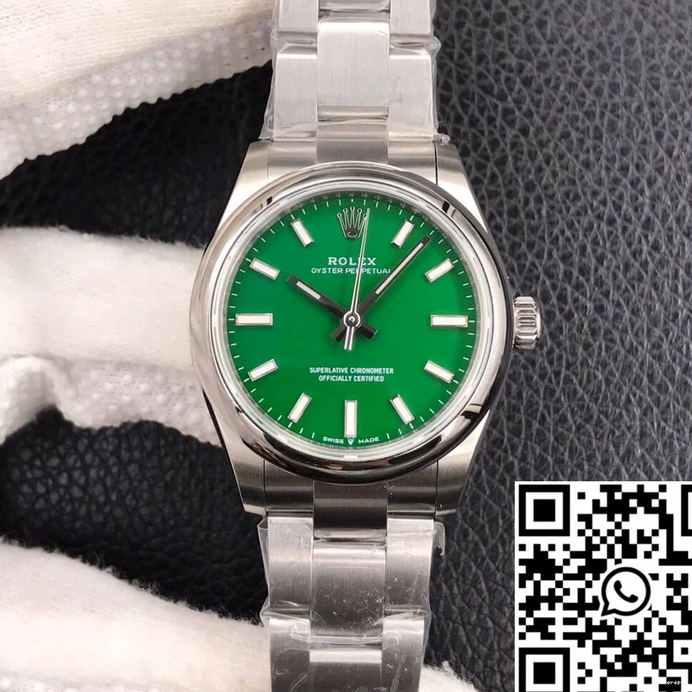 Factory Oyster 31MM Perpetual Dial M277200-0006 SoftTouch 1309 Green EW Rolex 0713